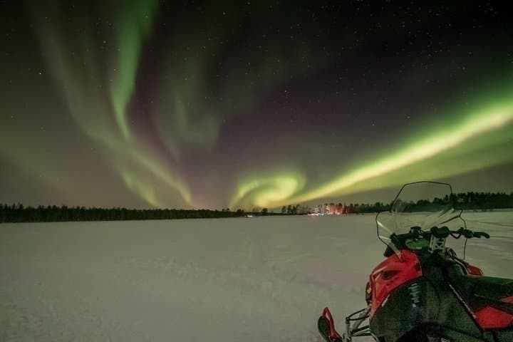 Searching Aurora with Sleigh Ride