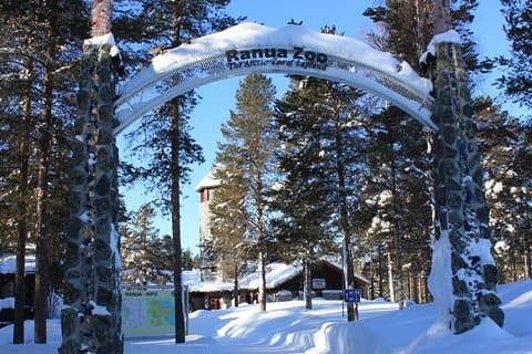 Ranua zoo main entrance