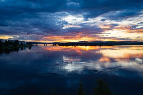 Guided Midnight Sun Fishing and Sightseeing Boat Tour