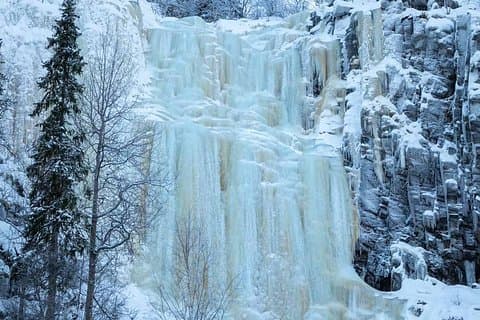 Kemijärvi Insider: Korouoma Frozen Waterfalls