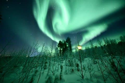 Rovaniemi Northern Lights Private Tour with Hotel Transfers
