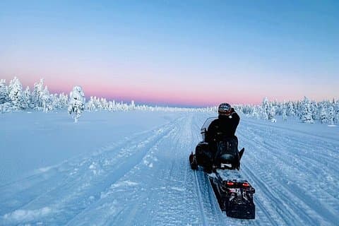 Snowmobile Safari to the Wilderness