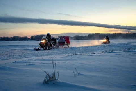 Snowmobile and ice-fishing introduction (Private)