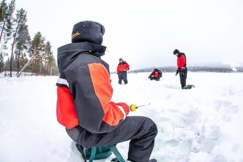 Ice Fishing Experience in Vuokatti