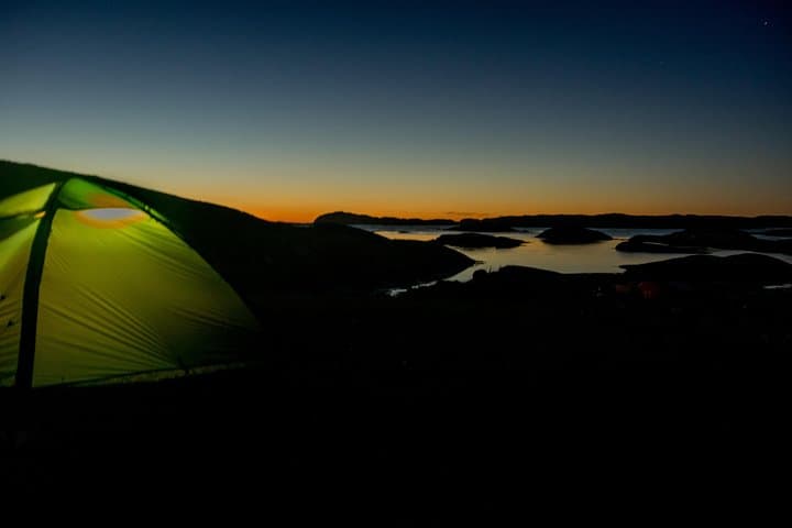 Night in the archipelago