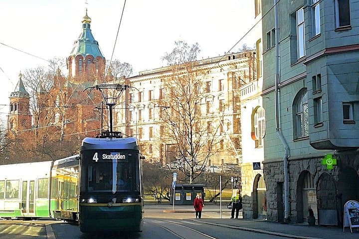 Helsinki tram tour with a city planner