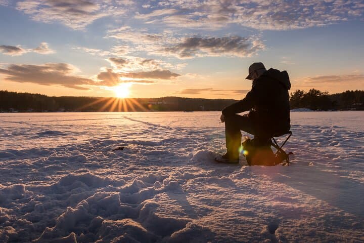 Lapland Ice Fishing Experience from Rovaniemi