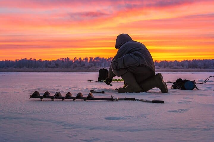 Lapland Ice Fishing Experience from Rovaniemi