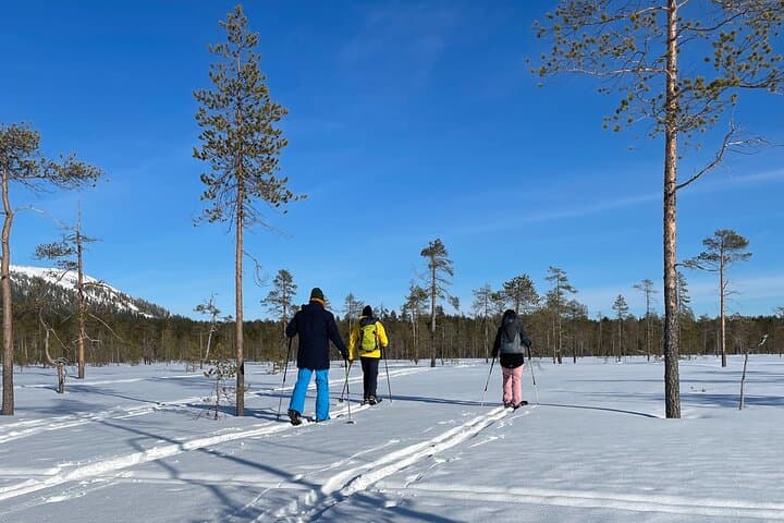 Private Wilderness Skiing Tour in Pyhätunturi With A Local Guide