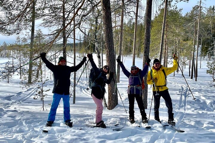 Private Wilderness Skiing Tour in Pyhätunturi With A Local Guide