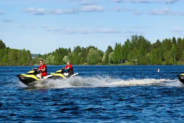 Guided Jet Ski Adventure in Lapland