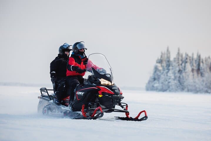 Experience a 3-hours long Snowmobile Safari in Lapland