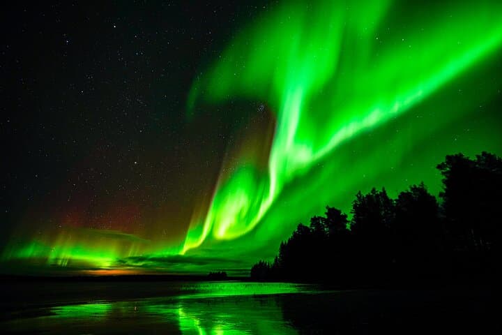 Magical Northern Lights in Rovaniemi