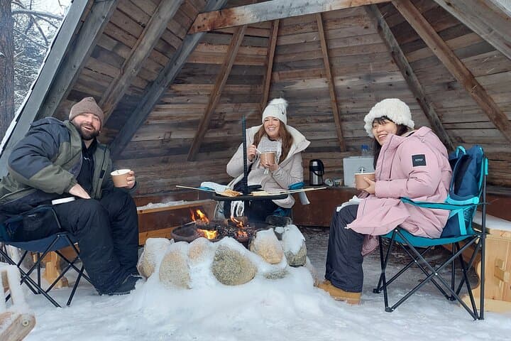 Ice Fishing Adventure in Levi with Salmon Soup