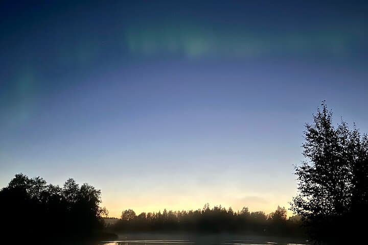 Northern Lights Tour to Lake Inari by Boat with BBQ Dinner