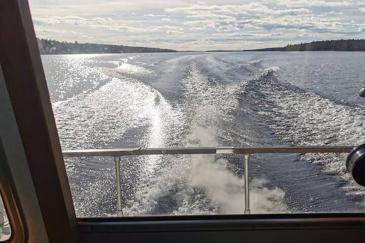 Private Boat Tour to Ivalo River and Lake Inari with BBQ Included