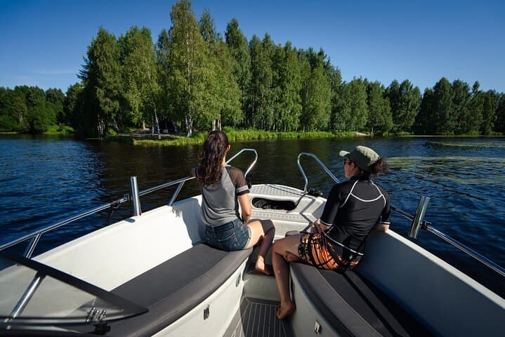 Guided Midnight Sun Fishing and Sightseeing Boat Tour