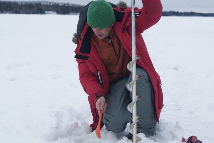 Snowshoeing and Ice Fishing Trip