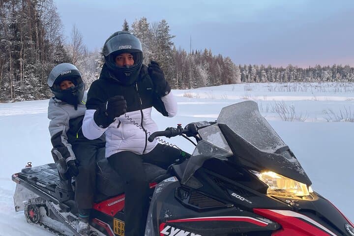 Snowmobile drive experience