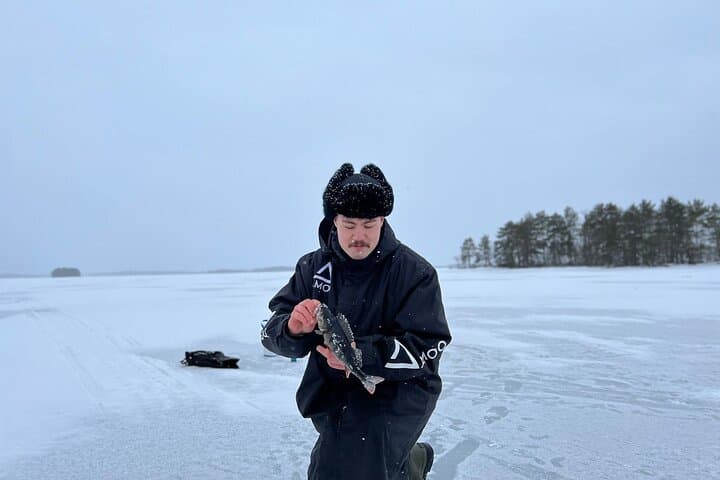 Rovaniemi Ice Fishing Guided Tour Experience