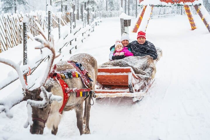 Photoshoot in Santa Claus Village
