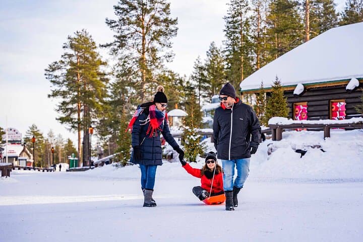 Photoshoot in Santa Claus Village