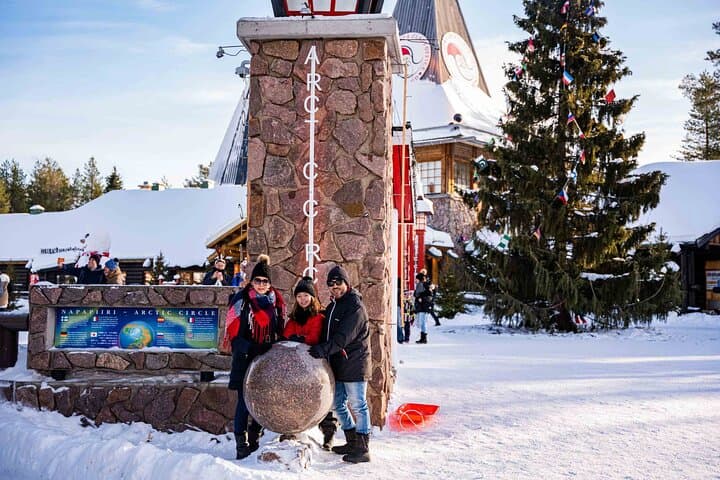 Photoshoot in Santa Claus Village