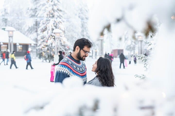 Photoshoot in Santa Claus Village