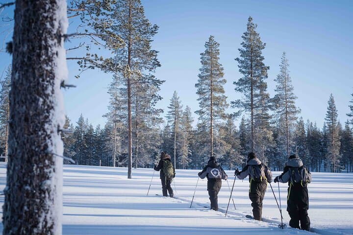 Backcountry skiing adventure