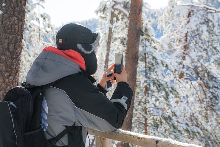 Frozen Waterfalls of Korouoma Canyon tour with Pro Photos & BBQ