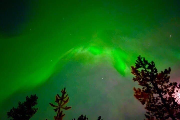 Private Northern Lights Tour With Skis Or Snowshoes in Pyhä