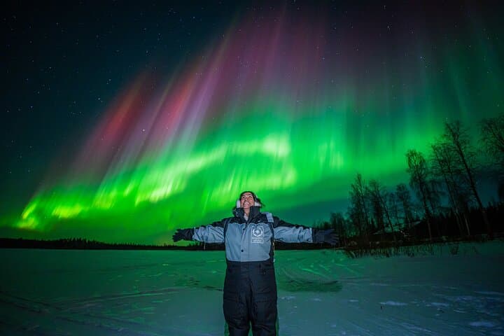 Northern Lights Hunting Photography Tour in Levi