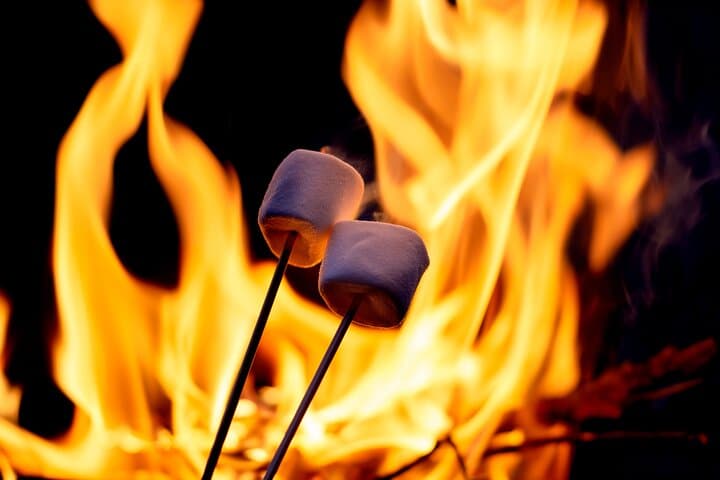 Roasting the clouds on fire