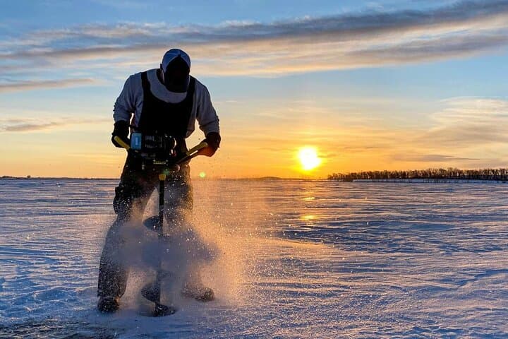 Snowshoeing and Ice Fishing Trip