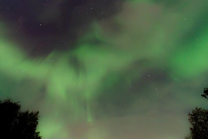 Coffee under Northern Lights and Photo Rovaniemi