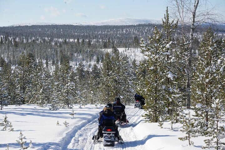 Snowmobile Experience 2h in Wild Lapland