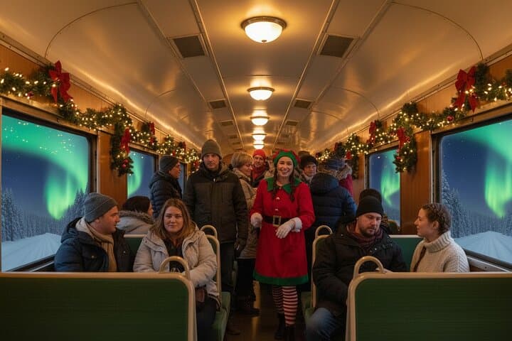 Rovaniemi Insider Aurora Train at Night