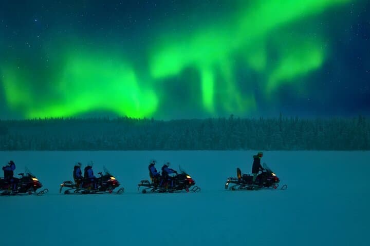 Rovaniemi: Snowmobile Safari & Northern Lights (New Snowmobiles)