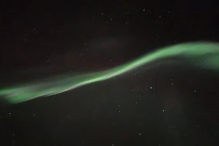 Arctic Night Snowshoeing near Ruka - Stars and Northern Sky