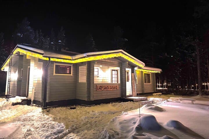 Private Aurora evening at Riverside Lodge