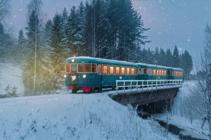 Rovaniemi Insider Aurora Train at Night