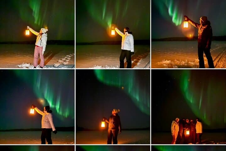 Northern Lights Adventure in the Wild with Campfire Treats