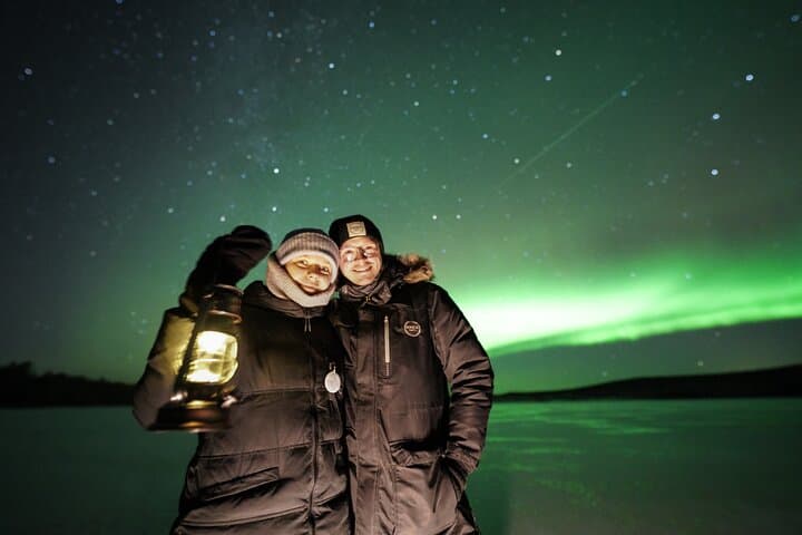 Northern Lights Hunting Photography Tour in Rovaniemi Finland