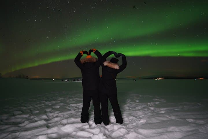 Northern Lights tour Rovaniemi Unlimited KM Hunting & HD Pictures