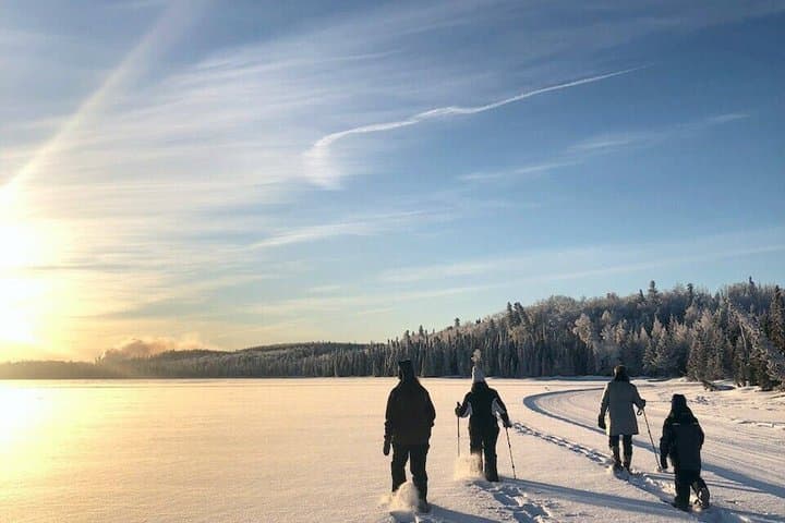 White Snowshoeing Experience in Levi