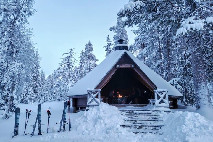 Backcountry Skiing Tour in Ylläs Wilderness