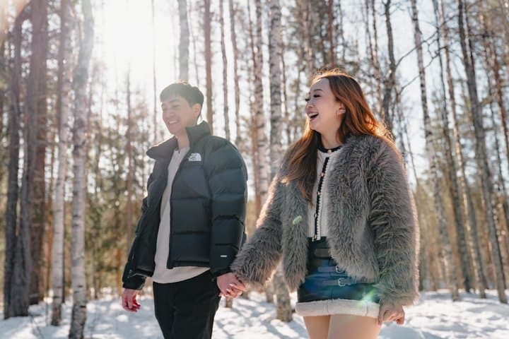 Private Photoshoot Experience in Lapland from Rovaniemi