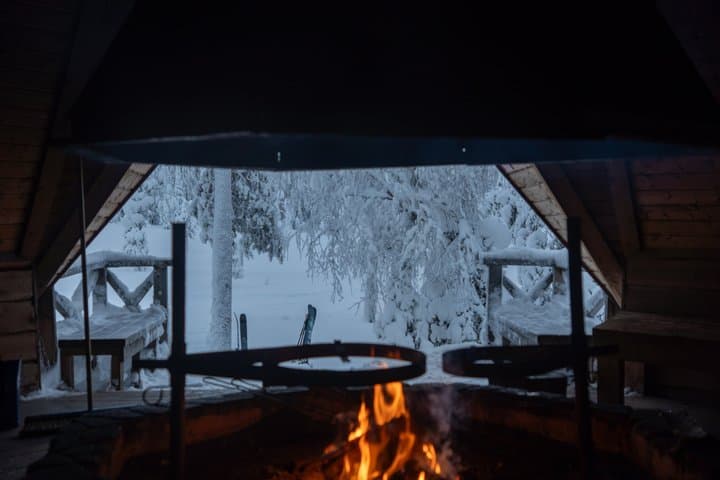 Backcountry Skiing Tour in Ylläs Wilderness