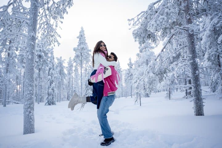 Photoshoot in Nature Location in Levi