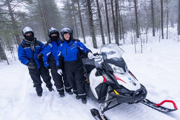 Snowmobile Safari to Reindeer Farm - Rovaniemi
